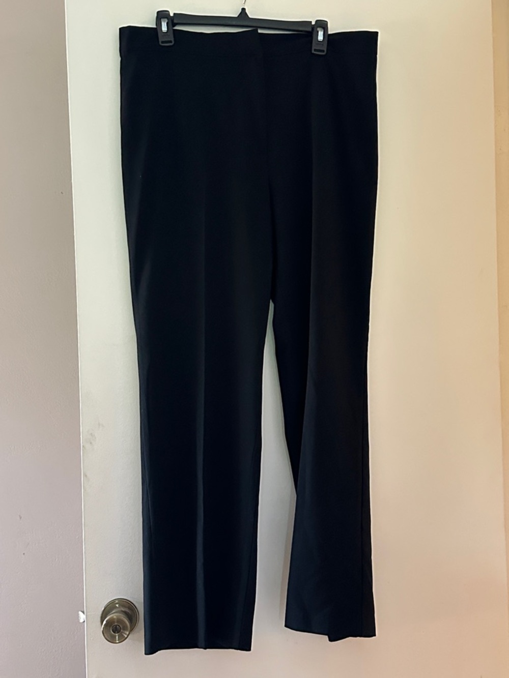 77. Rag Black Straight Leg Pants